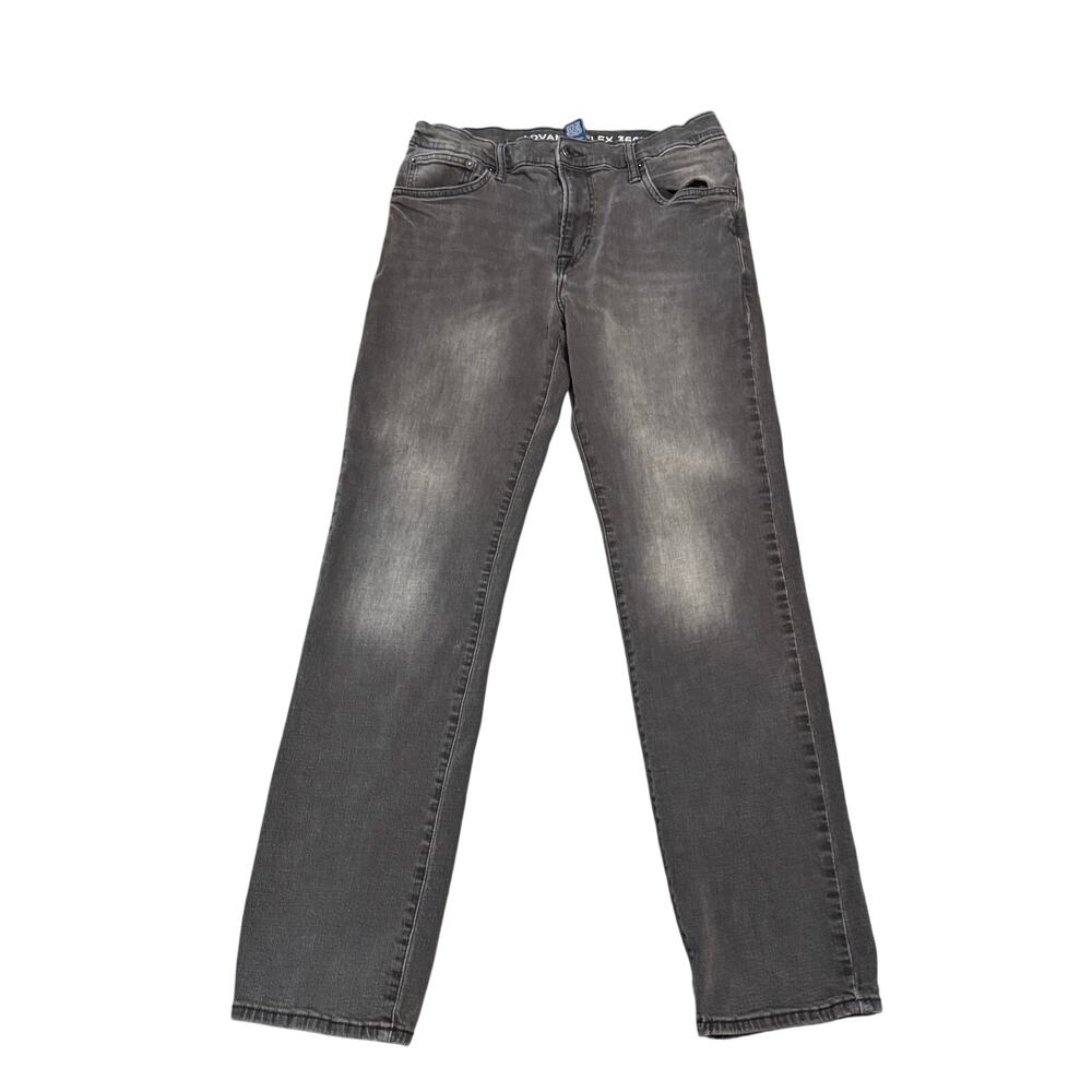 Arizona Advance Flex 360 Mens Jeans 32x32 Straight Leg Washed Black Faded Gray